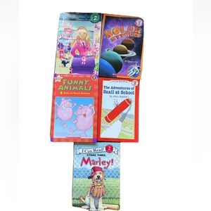 LOT OF 5 LEVEL 2 Step Into Reading I Can Read Book